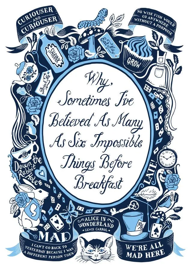 alice in wonderland quote