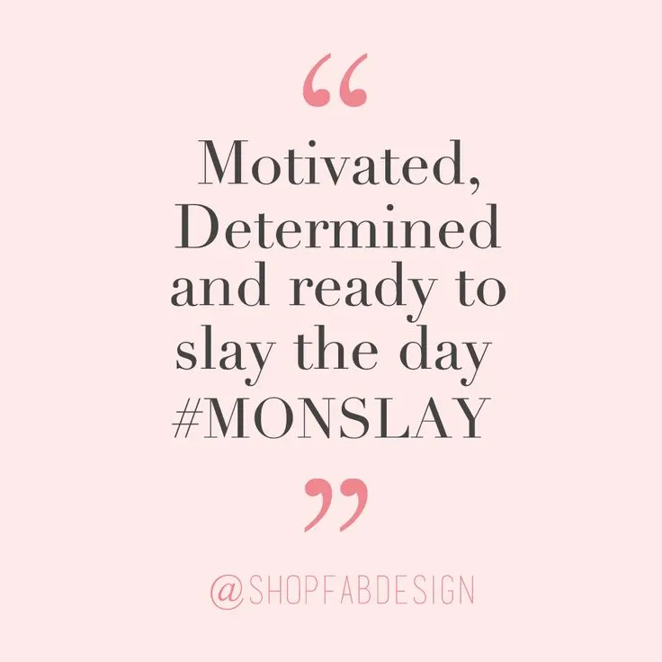 Illustrations with happy monday quotes