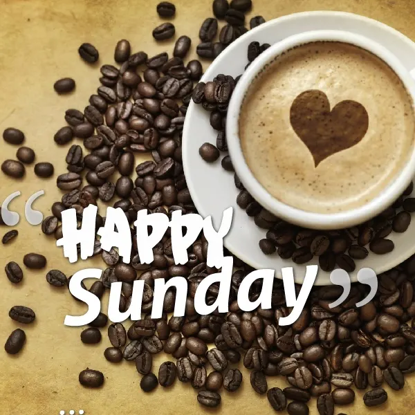 Images with happy sunday phrases